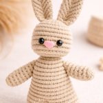 Handmade Macrame Bunny Soft Toy