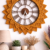Sand Color Wall Clock