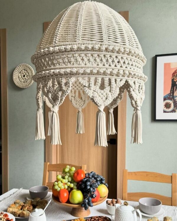 Macrame  Chandelier
