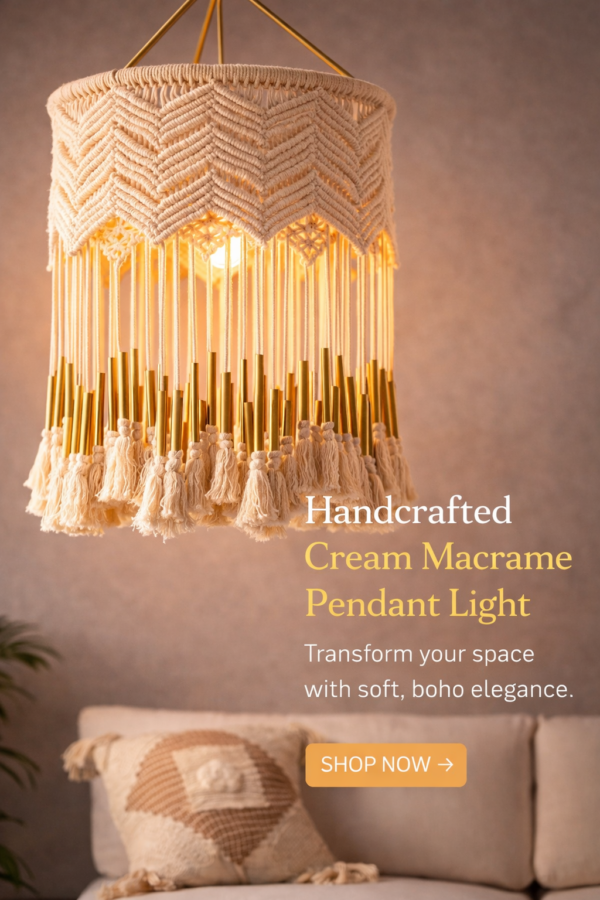 bohemian ceiling light fixture for home decor