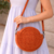 Rust Round Bag