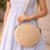 Beige Round Bag