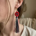 lightweight boho tassel earrings