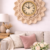 Beige 3D Wall Clock