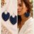 Blue Boho Earrings
