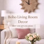 handmade macrame wall clock 10 inch