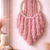 Pink Tassel Dream Catcher