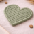Green Heart Coaster