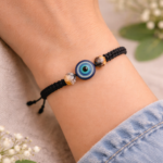 Evil eye bracelet and anklet dual use adjustable handmade black thread jewelry for women ❓ FAQs Q1. Can this be worn as both bracelet and anklet? Yes, it is designed for dual use with an adjustable fit. Q2. Is it suitable for daily wear? Absolutely! It’s lightweight, comfortable, and durable. Q3. Does it fit all sizes? Yes, the adjustable knot ensures a perfect fit. Q4. What does the evil eye symbolize? It is believed to protect against negative energy and bring positivity. 📢 CTA (Call To Action) ✨ Protect your vibe in style — Shop Now & Elevate Your Everyday Look! If you want, I can also: Create Amazon / Flipkart listing version Design Instagram ad captions + hashtags Generate product mockups or lifestyle images meta tittle slug external link Here are the SEO essentials for your product 👇 🔹 Meta Title (SEO Optimized) Evil Eye Bracelet & Anklet | Adjustable Handmade Protection Jewelry for Women 👉 (60–65 characters, Google-friendly) 🔗 URL Slug (SEO Friendly) evil-eye-bracelet-anklet-dual-use 👉 Keep it short, keyword-rich, and lowercase 🌍 External Links (High Authority – SEO Boost) Use these as outbound links on your product page (helps SEO credibility): https://en.wikipedia.org/wiki/Evil_eye 👉 (Explain meaning & symbolism of evil eye) https://www.healthline.com/health/mental-health/protecting-your-energy 👉 (Context: energy protection & positivity) https://www.etsy.com/in-en/market/evil_eye_bracelet 👉 (Market reference / trend validation) 💡 Pro Tips (Important for Ranking) Add 1 external link in description (not too many) Open links in new tab (target="_blank") Use nofollow tag for marketplace links (like Etsy) Keep keyword “evil eye bracelet anklet” in title + description If you want next level SEO, I can also give: 🔥 Schema markup (for Google rich results) 📈 Shopify / WooCommerce SEO setup 🛍️ Conversion-optimized product description (high sales version) short description ✨ Short Product Description (SEO Friendly) Add style and protection to your everyday look with this Evil Eye Bracelet & Anklet. Designed for dual use, this adjustable handmade piece offers a comfortable fit and a trendy boho vibe. The evil eye charm symbolizes protection from negative energy, making it both meaningful and stylish—perfect for daily wear or gifting. 🧿