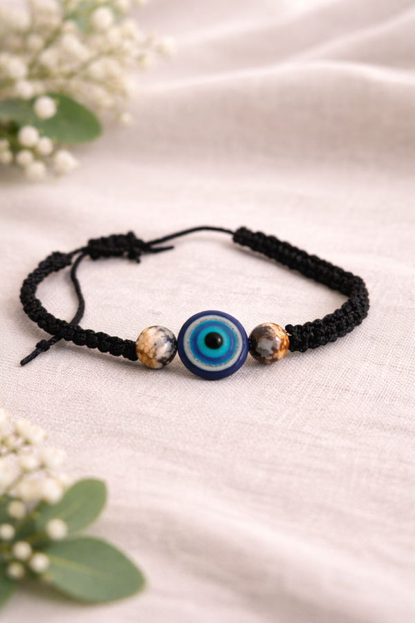 Evil eye bracelet and anklet dual use adjustable handmade black thread jewelry for women ❓ FAQs Q1. Can this be worn as both bracelet and anklet? Yes, it is designed for dual use with an adjustable fit. Q2. Is it suitable for daily wear? Absolutely! It’s lightweight, comfortable, and durable. Q3. Does it fit all sizes? Yes, the adjustable knot ensures a perfect fit. Q4. What does the evil eye symbolize? It is believed to protect against negative energy and bring positivity. 📢 CTA (Call To Action) ✨ Protect your vibe in style — Shop Now & Elevate Your Everyday Look! If you want, I can also: Create Amazon / Flipkart listing version Design Instagram ad captions + hashtags Generate product mockups or lifestyle images meta tittle slug external link Here are the SEO essentials for your product 👇 🔹 Meta Title (SEO Optimized) Evil Eye Bracelet & Anklet | Adjustable Handmade Protection Jewelry for Women 👉 (60–65 characters, Google-friendly) 🔗 URL Slug (SEO Friendly) evil-eye-bracelet-anklet-dual-use 👉 Keep it short, keyword-rich, and lowercase 🌍 External Links (High Authority – SEO Boost) Use these as outbound links on your product page (helps SEO credibility): https://en.wikipedia.org/wiki/Evil_eye 👉 (Explain meaning & symbolism of evil eye) https://www.healthline.com/health/mental-health/protecting-your-energy 👉 (Context: energy protection & positivity) https://www.etsy.com/in-en/market/evil_eye_bracelet 👉 (Market reference / trend validation) 💡 Pro Tips (Important for Ranking) Add 1 external link in description (not too many) Open links in new tab (target="_blank") Use nofollow tag for marketplace links (like Etsy) Keep keyword “evil eye bracelet anklet” in title + description If you want next level SEO, I can also give: 🔥 Schema markup (for Google rich results) 📈 Shopify / WooCommerce SEO setup 🛍️ Conversion-optimized product description (high sales version) short description ✨ Short Product Description (SEO Friendly) Add style and protection to your everyday look with this Evil Eye Bracelet & Anklet. Designed for dual use, this adjustable handmade piece offers a comfortable fit and a trendy boho vibe. The evil eye charm symbolizes protection from negative energy, making it both meaningful and stylish—perfect for daily wear or gifting. 🧿