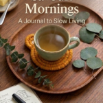 handmade bear macrame coasters in brown rust beige mustard on wooden table aesthetic boho decor