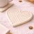 White Heart Coaster
