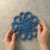 Blue Trivet Coaster